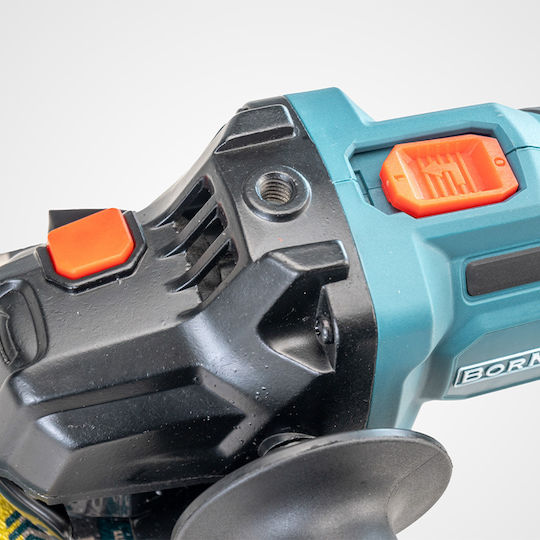 Bormann Pro BCD2635 Τροχός 125mm Μπαταρίας Brushless με Ρύθμιση Στροφών 1x3Ah