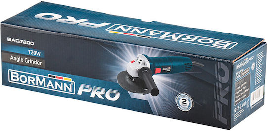 Bormann Pro BAG7200 Grinder 125mm Electric 720W