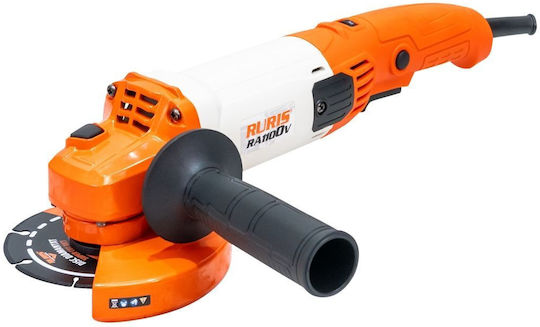 Ruris RA1100V Τροχός 115mm Ρεύματος 1000W με Ρύθμιση Στροφών
