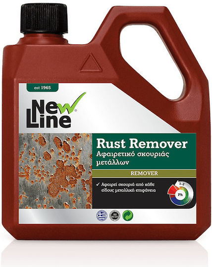 New Line Rust Remover Препарат за отстраняване на ръжда Метален препарат за отстраняване на ръжда 1лт 90151