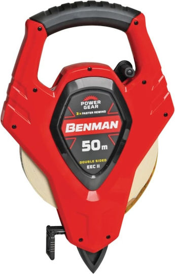 Benman Fiberglass Μετροταινία 15mm x 50m