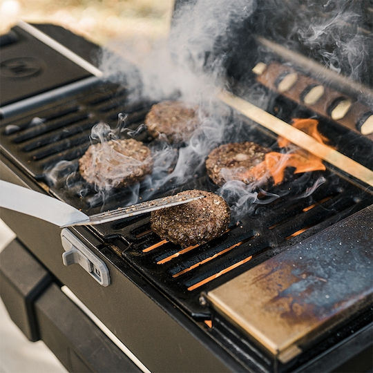 Transportwagen – Masterbuilt Mantemenia Tragbar Holzkohlegrill mit Deckel und Räuchergerät