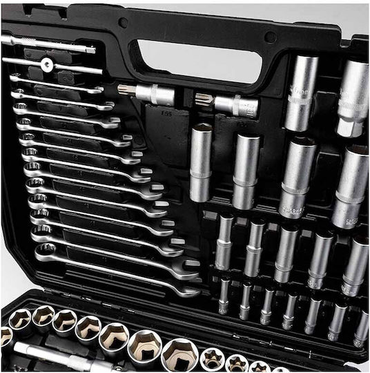 Bormann Pro BHT5220 Set Ratchet 1\2" & 1\4" & 3\8" 215pcs 028246
