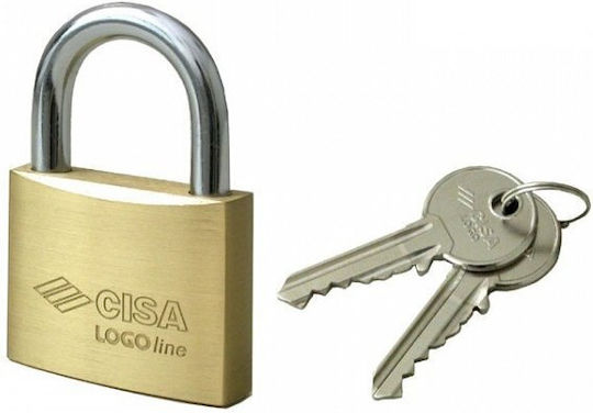 Cisa Лукето Заключване на скоба с ключ 20мм 1бр