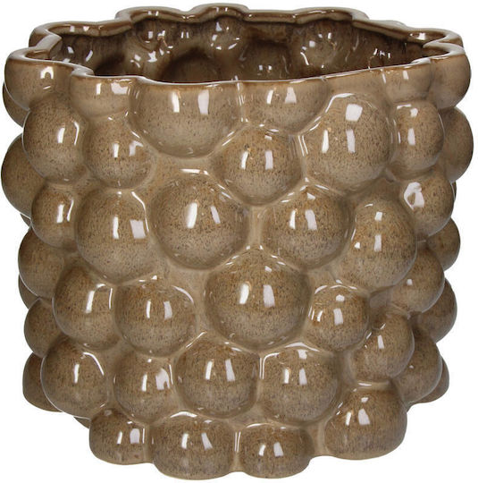 Kersten Plant Pot Ceramic Brown