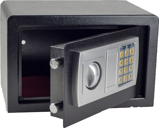 Bormann BDS3000 Seif cu Blocare Digitală și Cheie cu Dimensiunile L31xW20xH20cm cu Greutatea 6.5kg 015956