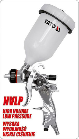 Yato Geko Luft-Spritzpistole HVLP Schwimmender Becher 1.4mm