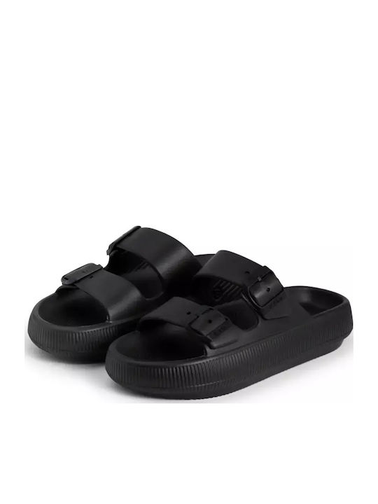 Tireno Slippers Women's Flip Flops Black
