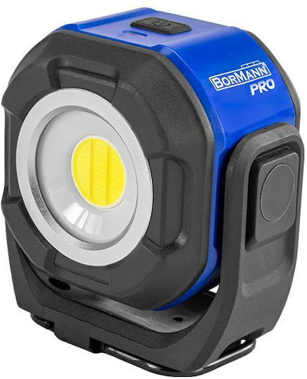 Bormann Proiector de lucru Reîncărcabilă LED IPX4 cu luminozitate până la 550lm
