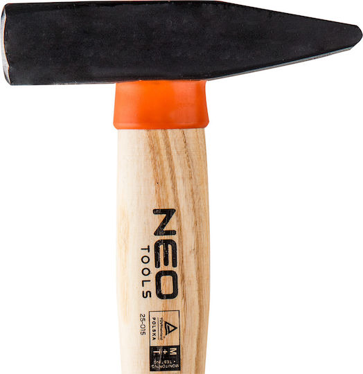 Neo Tools Hammer 500gr with Wooden Handle 25-015