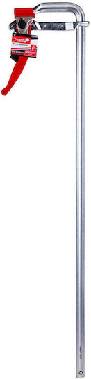 F-type Woodworking Clamp Ratchet 800 X 120 Mm Tvardy T00591