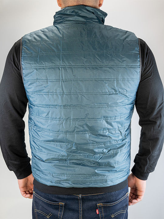 Bormann Pro Roma BPP7058 Men's Safety Vest Turquoise with Coating