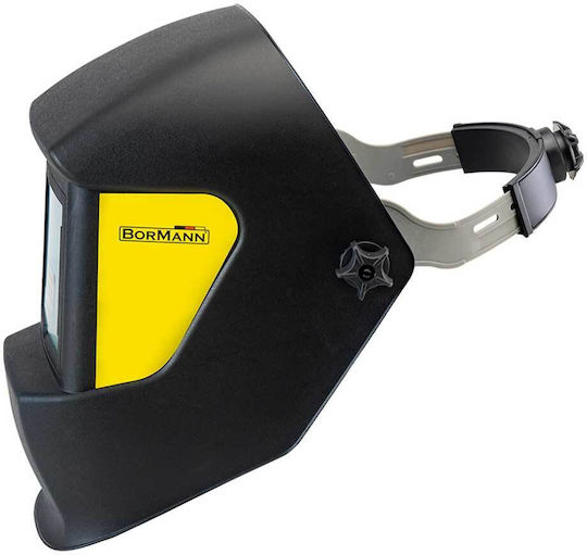 Bormann BIW1500 Welding Helmet with 90x35mm Visual Field Black