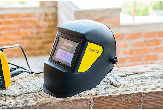 Bormann BIW1500 Welding Helmet with 90x35mm Visual Field Black