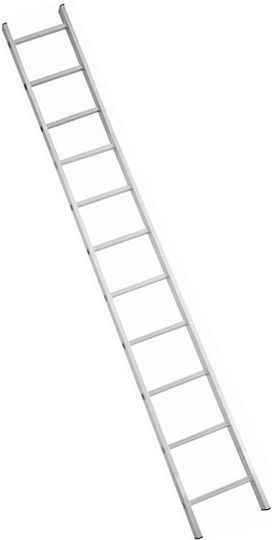 Bormann BHL1011 Leiter Aluminium mit 11 Stufen 290cm