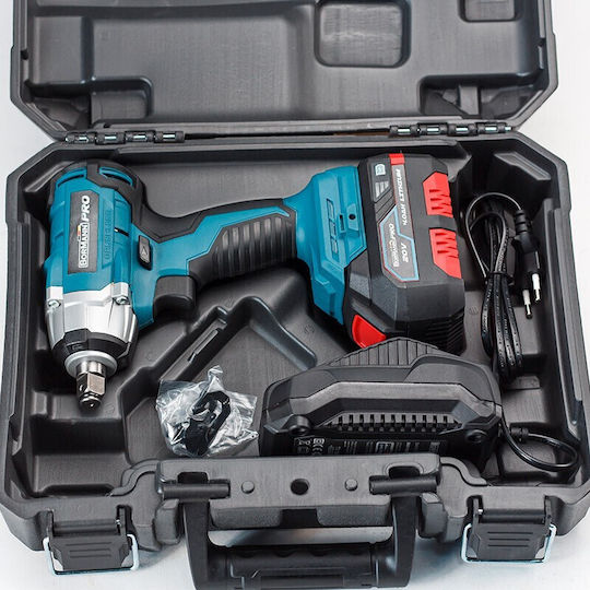 Bormann Pro BBP5120 Brushless Impact Wrench Battery 20V 1x4Ah with Socket 1/2"