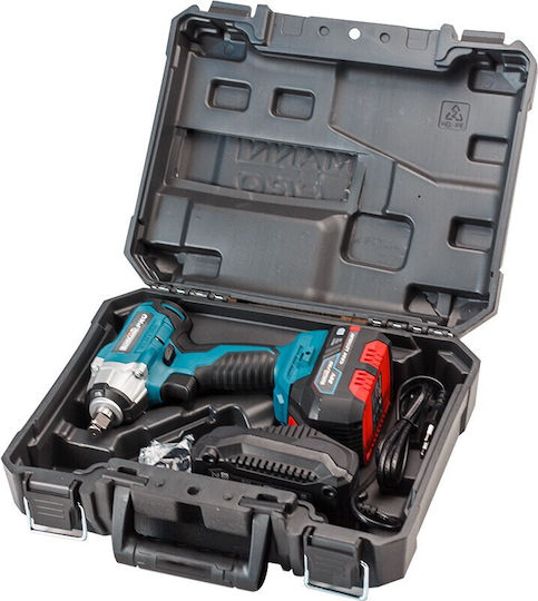 Bormann Pro BBP5120 Brushless Impact Wrench Battery 20V 1x4Ah with Socket 1/2"