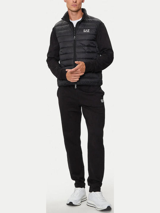 Sleeveless Winter Jacket Puffer Black