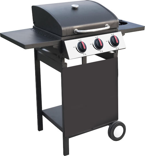 Bormann Elite BBQ3000 Газово Барбекю Чугунена Решетка 60брx45брсм. с 3 бр 10.8кВт