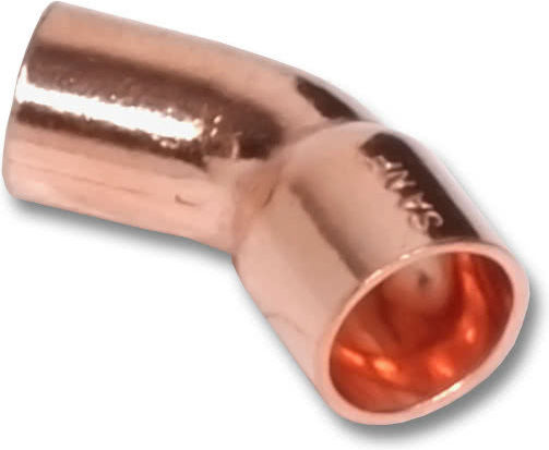Male/Female 1/2 PVC Tee Copper 28mm 004-003-021