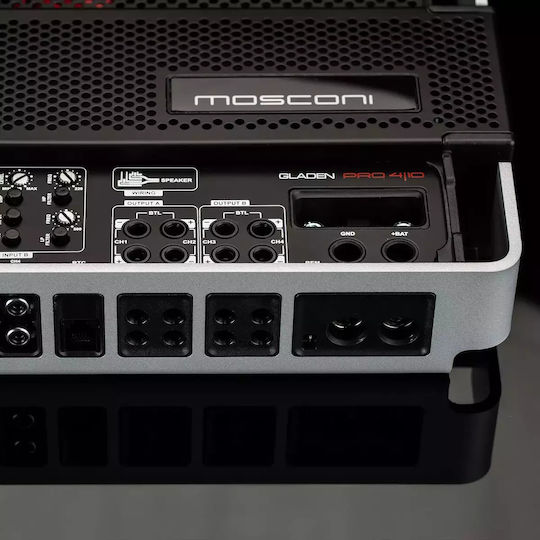 Mosconi Ενισχυτής Αυτοκινήτου 4 Καναλιών