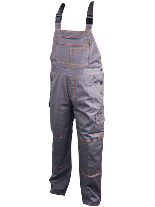 Bormann Genova Work Coveralls Dungarees Cotton Gray 030140 030157 030164 030171 030188