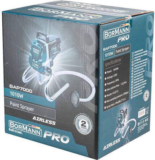 Bormann Pro BAP7000 Electric Paint Spray Gun 1010W 035947