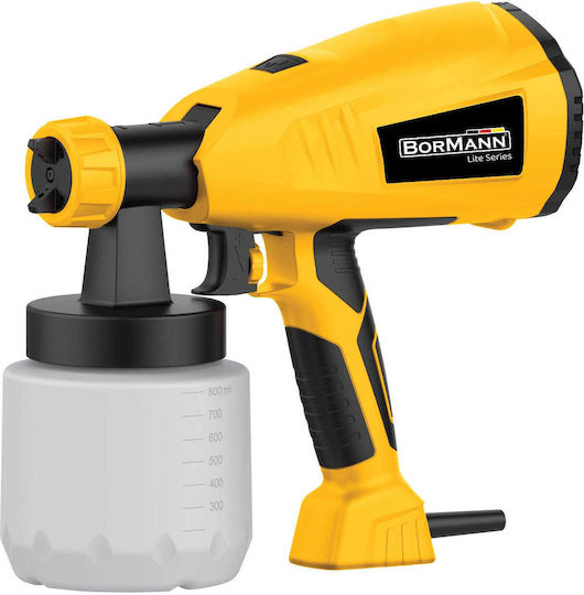 Bormann BPG8100 Electric Paint Spray Gun 400W with 0.8lt Container 042525