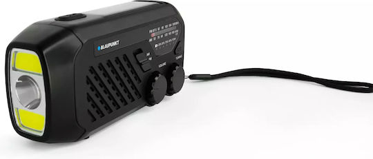 Blaupunkt Retro Solar cu USB Negru