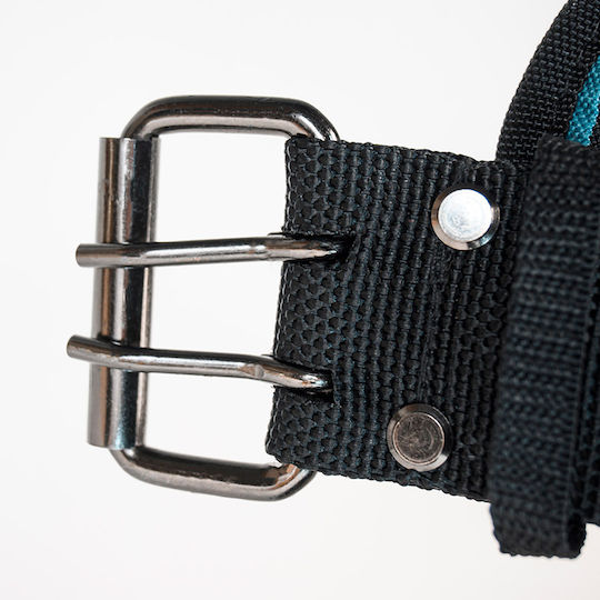 Bormann Pro BTB3200 Fabric Tool Belt with 12 Compartments and Hammer Slot