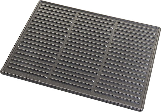 Bormann BBQ1200 Baking Plate Double Sided with Cast Iron Flat & Grill Surface 44x22.5cm