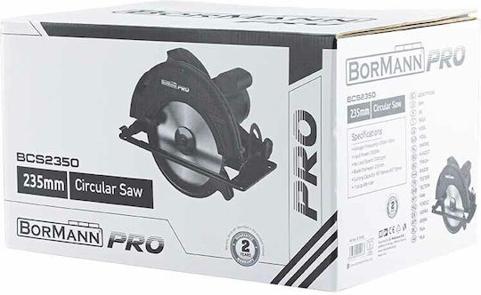 Bormann Pro BCS2350 Pro Δισκοπρίονο 2300W