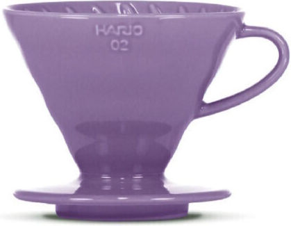 Ceramic Dripper Hario V60 Purple Colour Edition 02