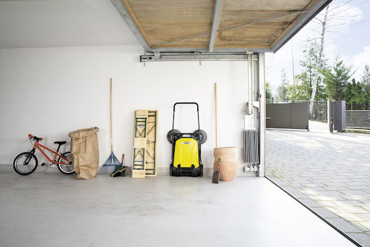 Karcher S 4 Twin 2-in-1 Manual Push Sweeper Double