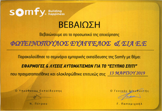 Somfy Home Keeper PRO Ασύρματο Σύστημα Συναγερμού με Κέντρο και Πληκτρολόγιο