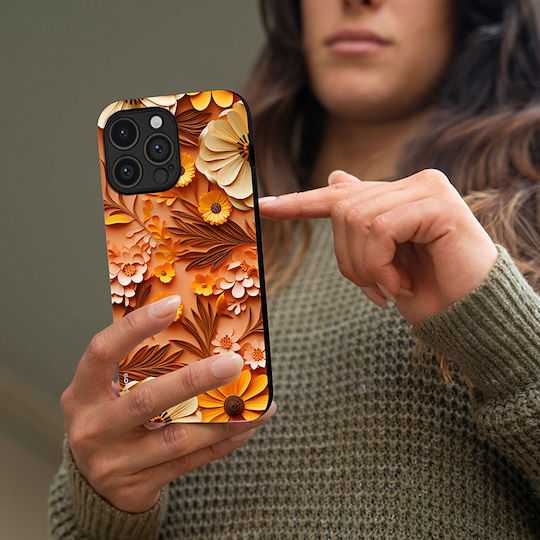 Sonique 3D Flower Series Case for Honor Magic7 Lite 5G Orange