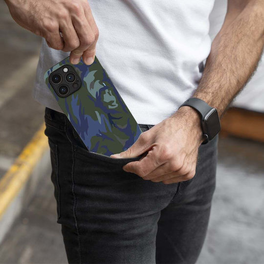 Калъф Sonique Camouflage Army Series за Honor 90 Smart 5G Honor X7b Blue 01