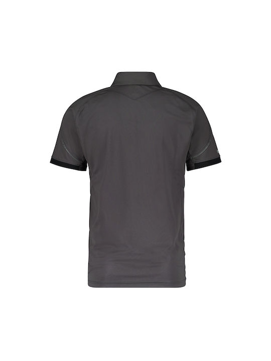 Dassy Workwear Traxion Work Polo Shirt Gray Sunscreen