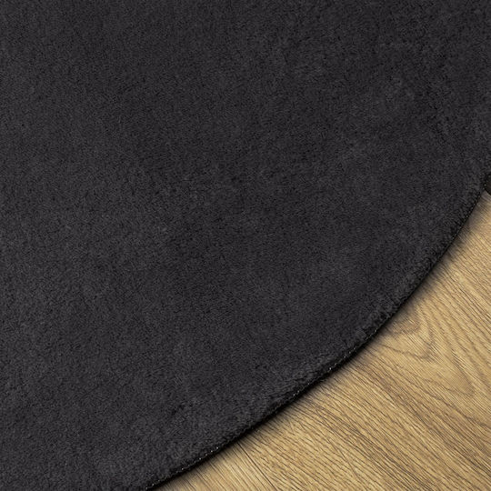 vidaXL Anti-slip Rug Outdoor Rectangular Black