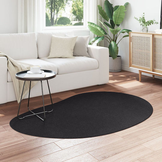 vidaXL Huarte Non-Slip Outdoor Rug Rectangular Black 120x170 cm