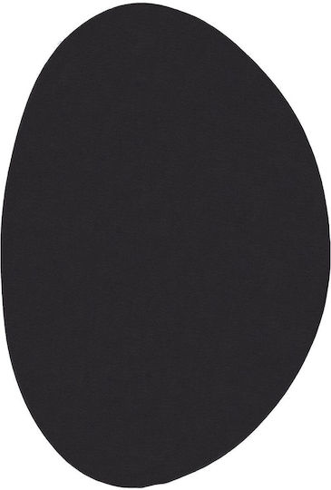 vidaXL Teppich Außenbereich Rechteckig Synthetisch,Polyester/Cotton/Leather Black