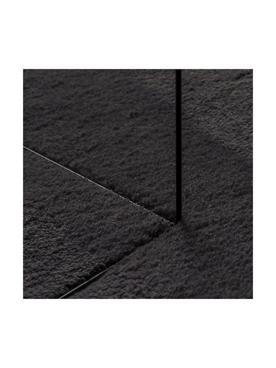 vidaXL Anti-slip Rug Outdoor Rectangular Black