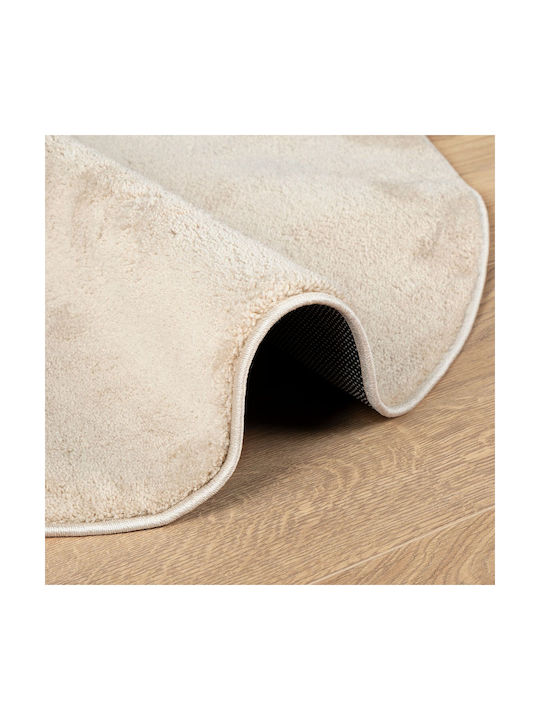 vidaXL Rug Outdoor Rectangular Wool Beige