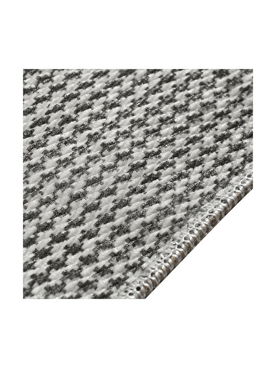 Beauty Home Non-Slip Rectangular Beige Olive Rug 67x140cm