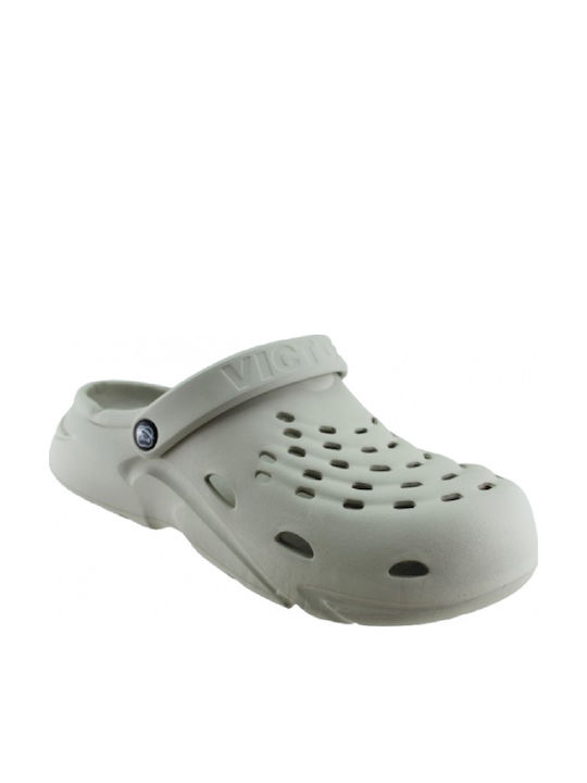 Adam's Shoes Ανδρικά Σαμπό Γκρι