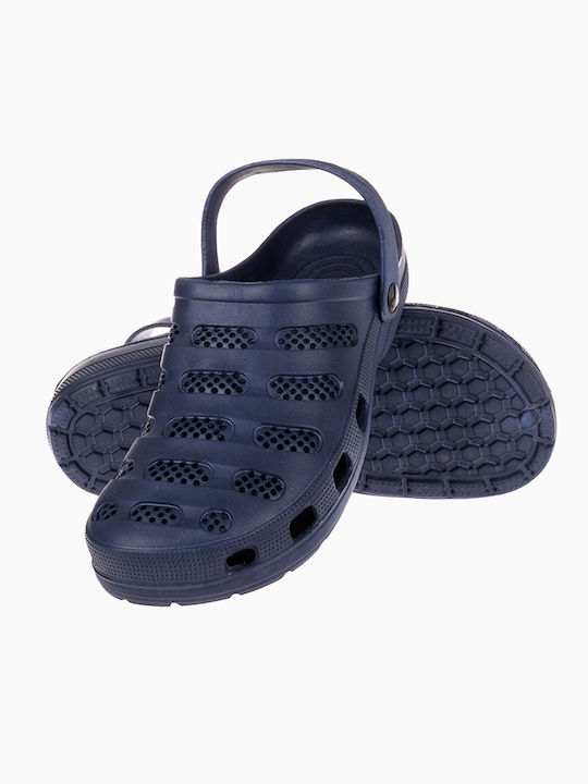 Cubanitas Men's Clogs Blue