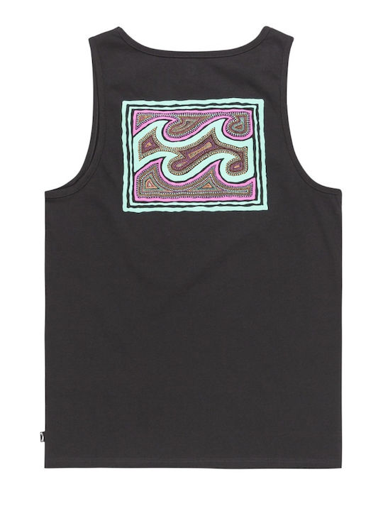 Crayon Wave T-shirt Washed Black