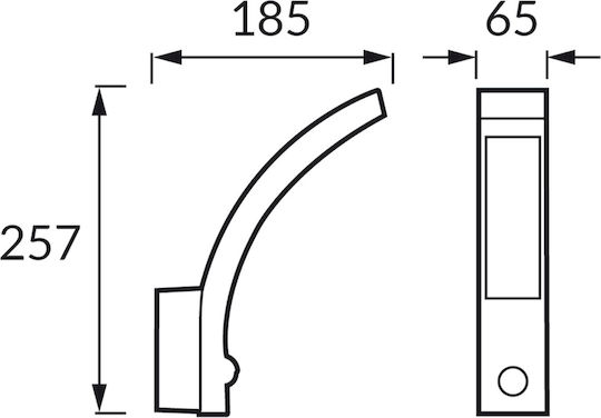 Struhm Стенно Външно Осветително Тяло LED 10W Struhm Стенно Външно Осветително Тяло LED 10W