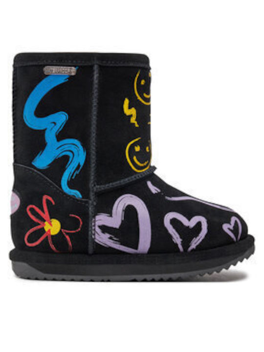 Kinder-Schneestiefel Schwarze