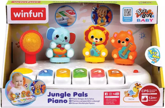 Winfun Instrument Muzical cu Muzică, Lumină și Sunete pentru 12++ Luni